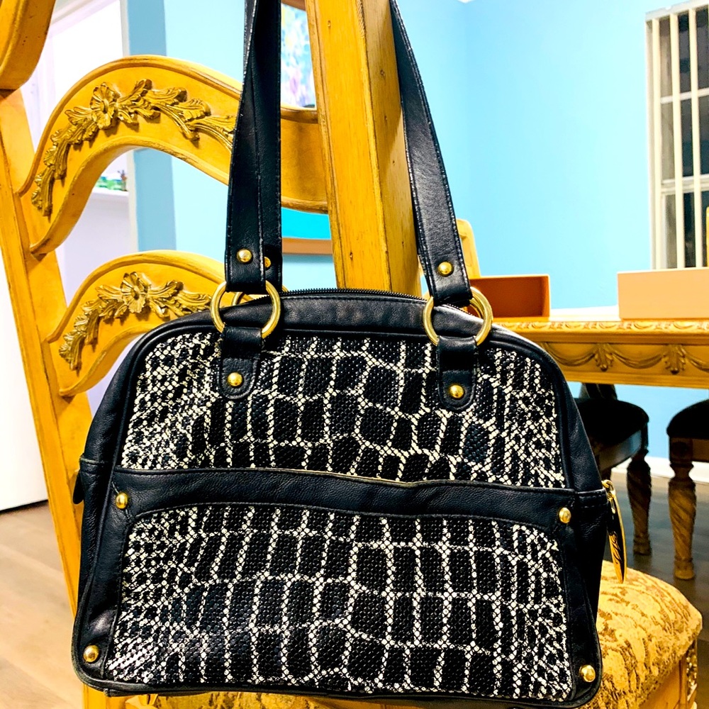 WHITING & DAVIS  HandBag Purse 1960's Vintage RARE Metal Mesh Shoulder Bag